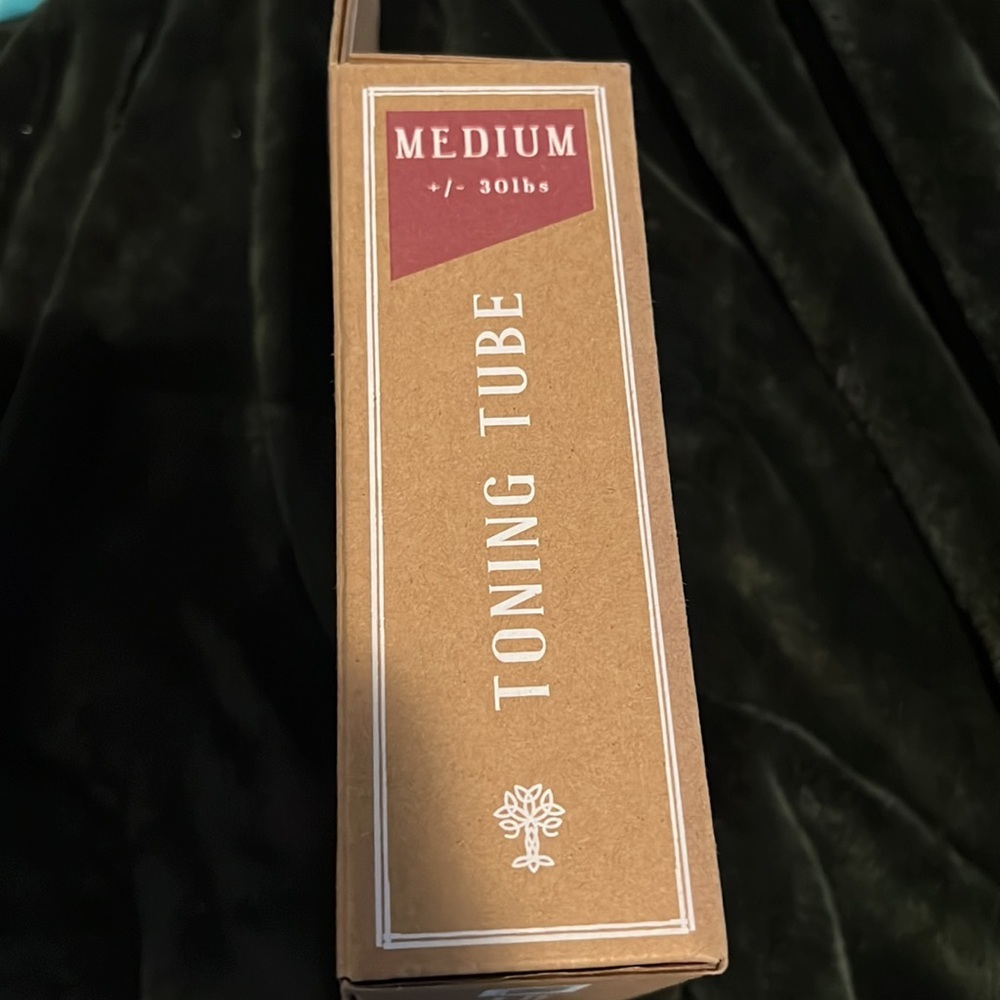 New Oak and Reed Toning Tube Resistance Band Medium +/- 30lbs Resistance Band - Picture 3 of 3